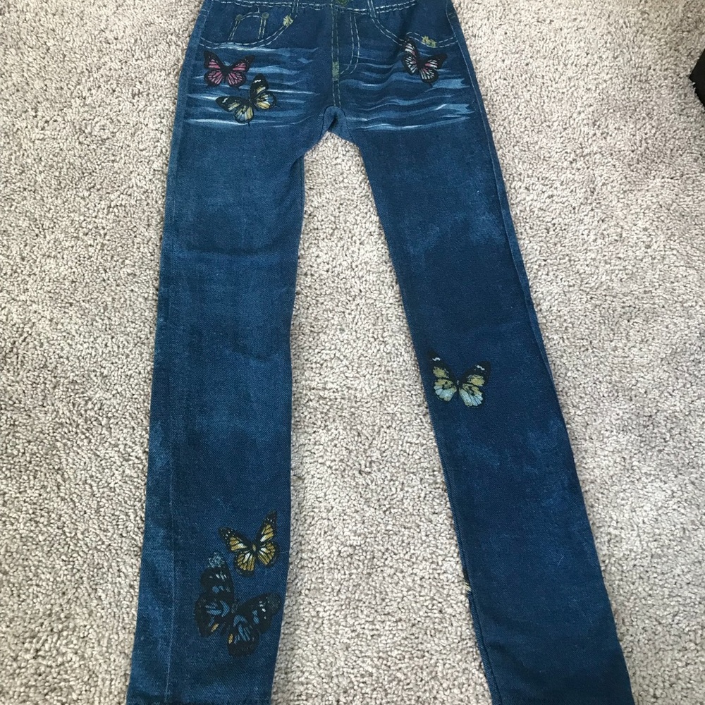 Butterfly jeggings